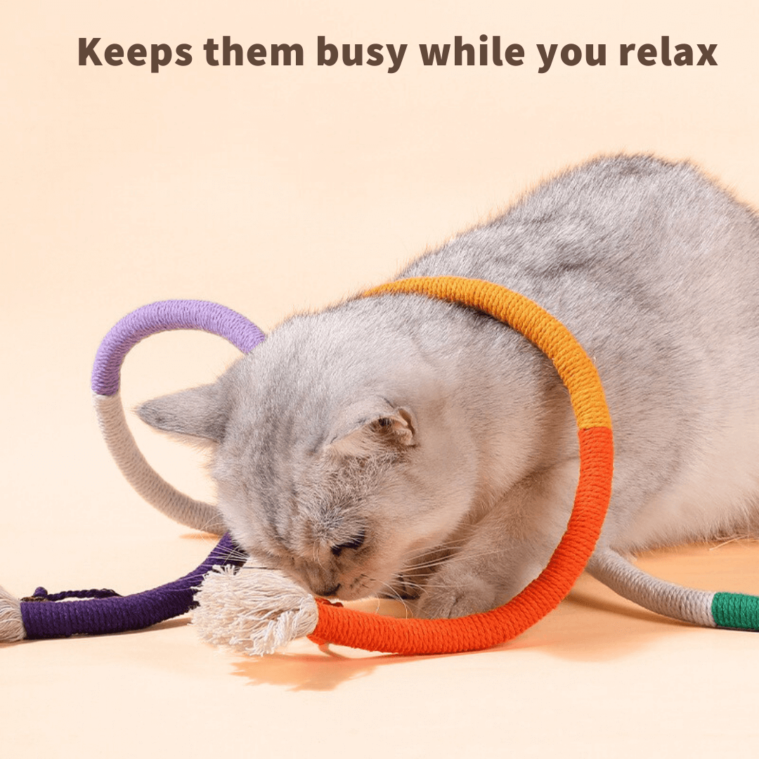 PURR ROPE - For Healty Teeth and Happy Paws!